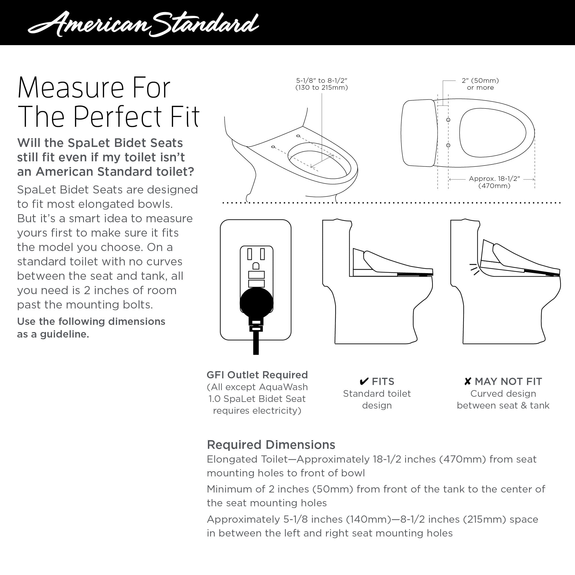 Advanced Clean® 2.0 Electric SpaLet® Bidet Seat With Remote Operation